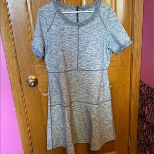 Gray Athleta Short Sleeve Women's Dress